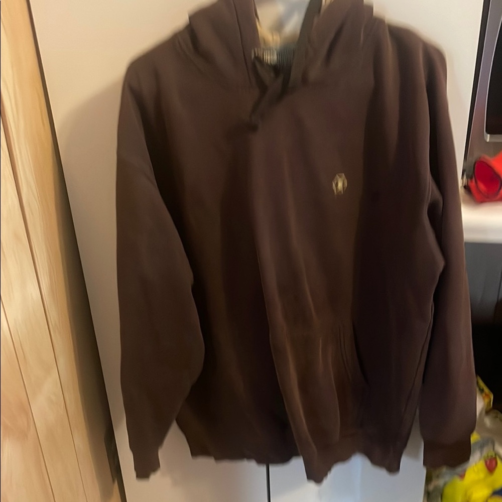 South Pole Brown Jacket Suede Texture Casual Wear